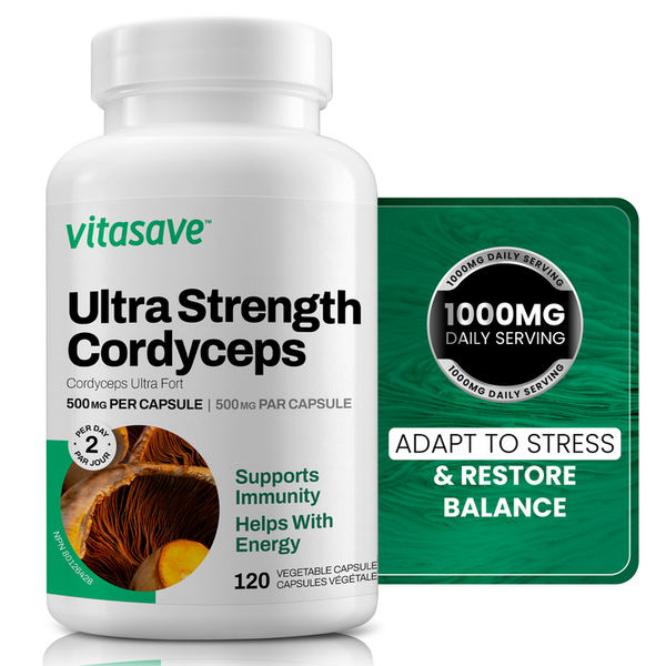 Vitasave Cordyceps Ultra Strength (120 VCaps)