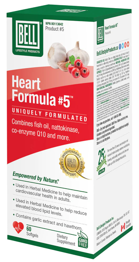Bell Heart Formula #5 (60 softgels)