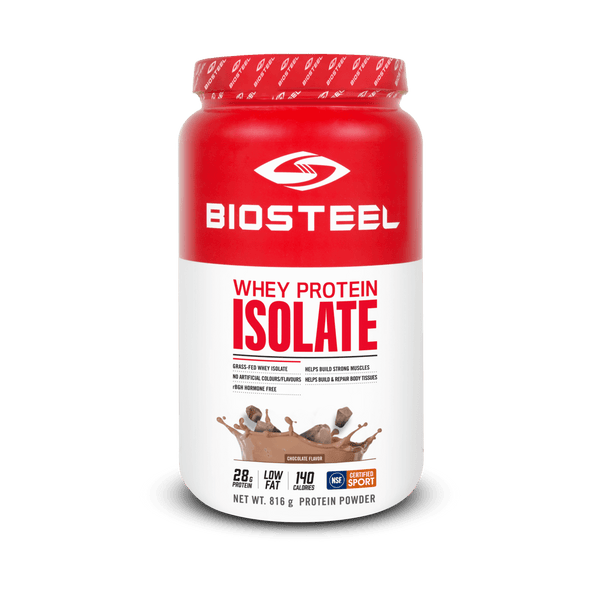BioSteel Natural Whey Protein Isolate - Chocolate (816 g)