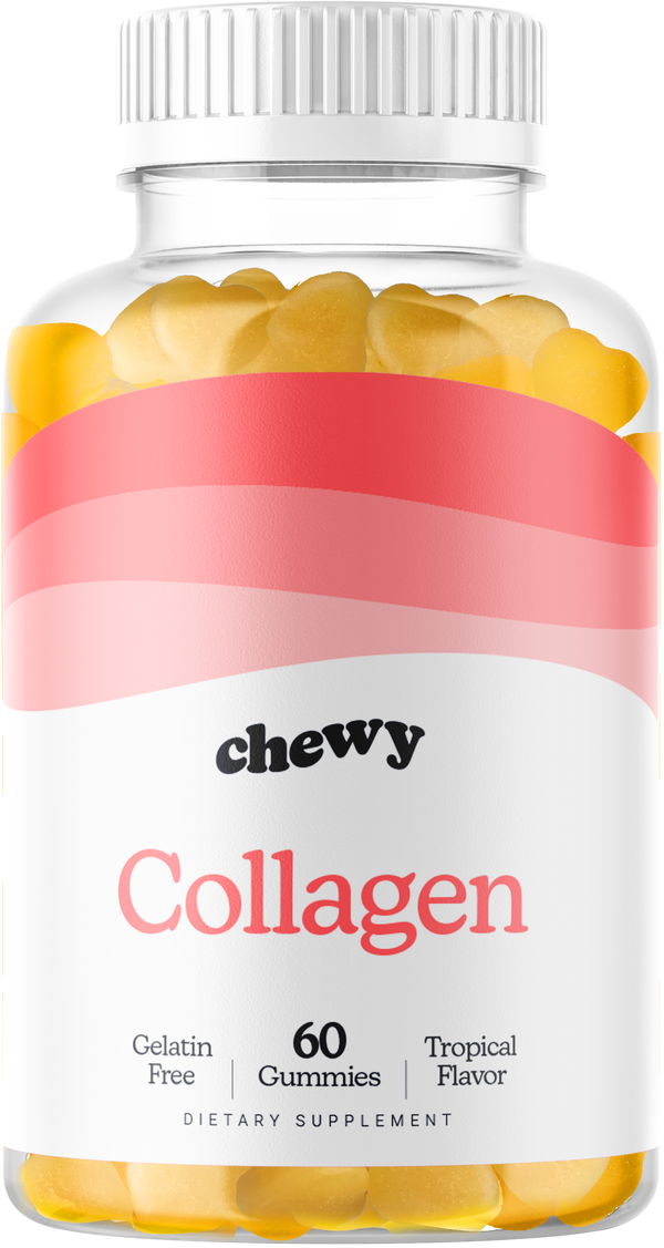 Chewy Collagen - Tropical (60 Gummies)