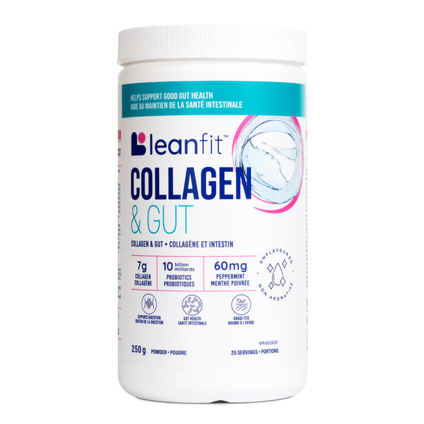 Leanfit Collagen and Gut - Unflavoured (250 g)
