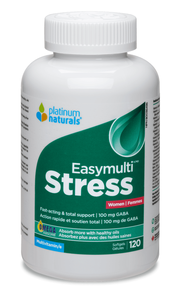 Platinum Easymulti Stress Multivitamin for Women (120 Softgels)