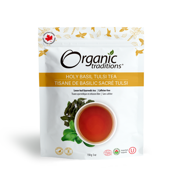 Organic Traditions Holy Basil Tulsi Tea (150 g)