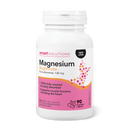 Smart Solutions Magnesium Bisglycinate bottle with 90 vegetable capsules, dietary supplement for magnesium support.
Smart Solutions Magnesium Bisglycinate bottle with 90 vegetable capsules, dietary supplement for magnesium support.
