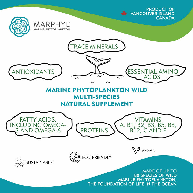 Marphyl - Marine Phytoplankton Natural Supplement (30 caps)
