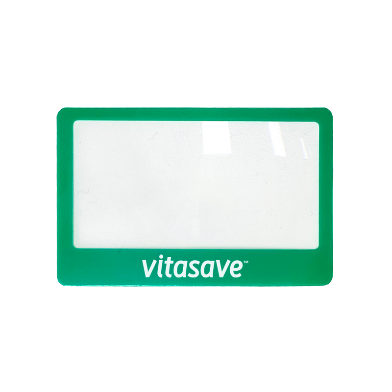Vitasave Pocket Magnifying Card