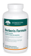 Genestra Berberis Formula bottle with herbal ingredients for digestive and immune support
