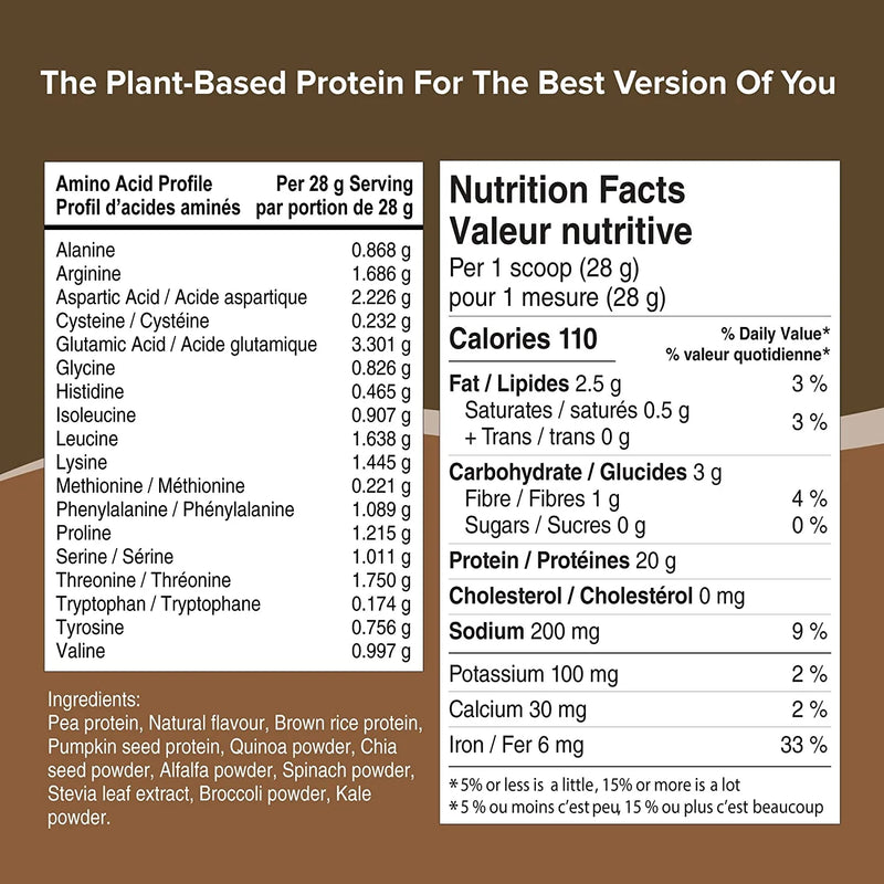 Active Greens Vegan Protein + Greens - Chocolate (520 g)