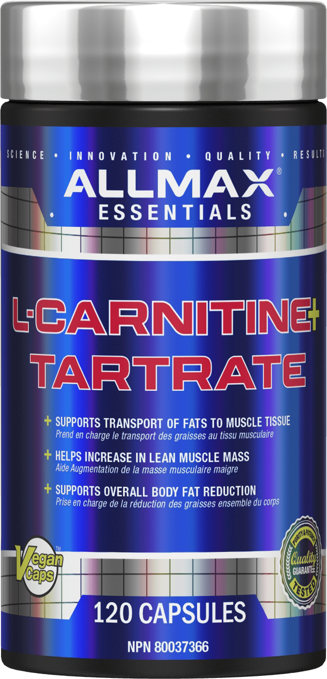 ALLMAX L-Carnitine + Tartrate 120 Capsules Image 1