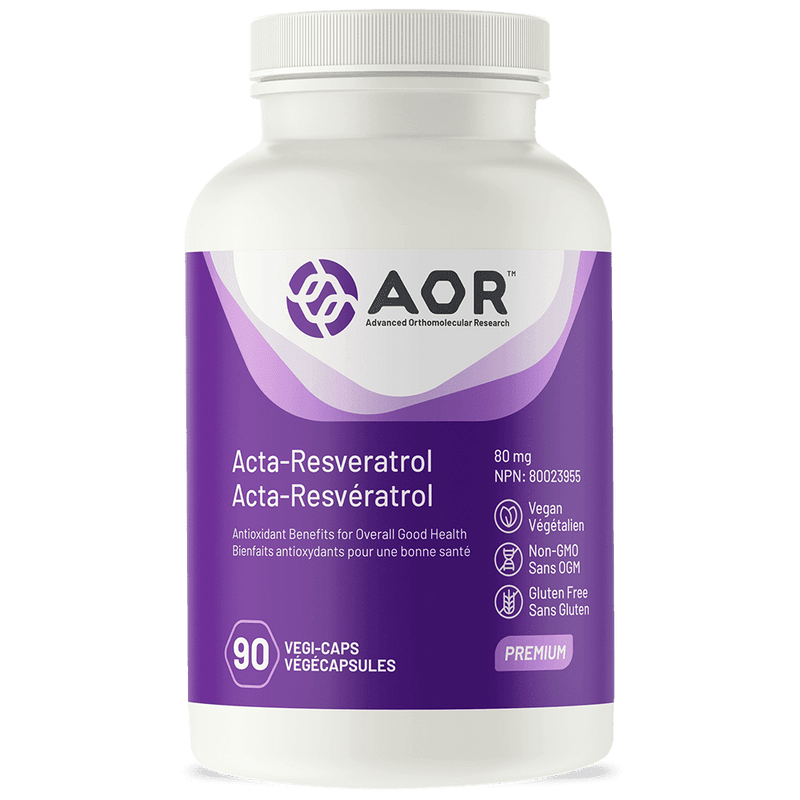 AOR Acta-Resveratrol 80 mg 90 VCaps Image 1