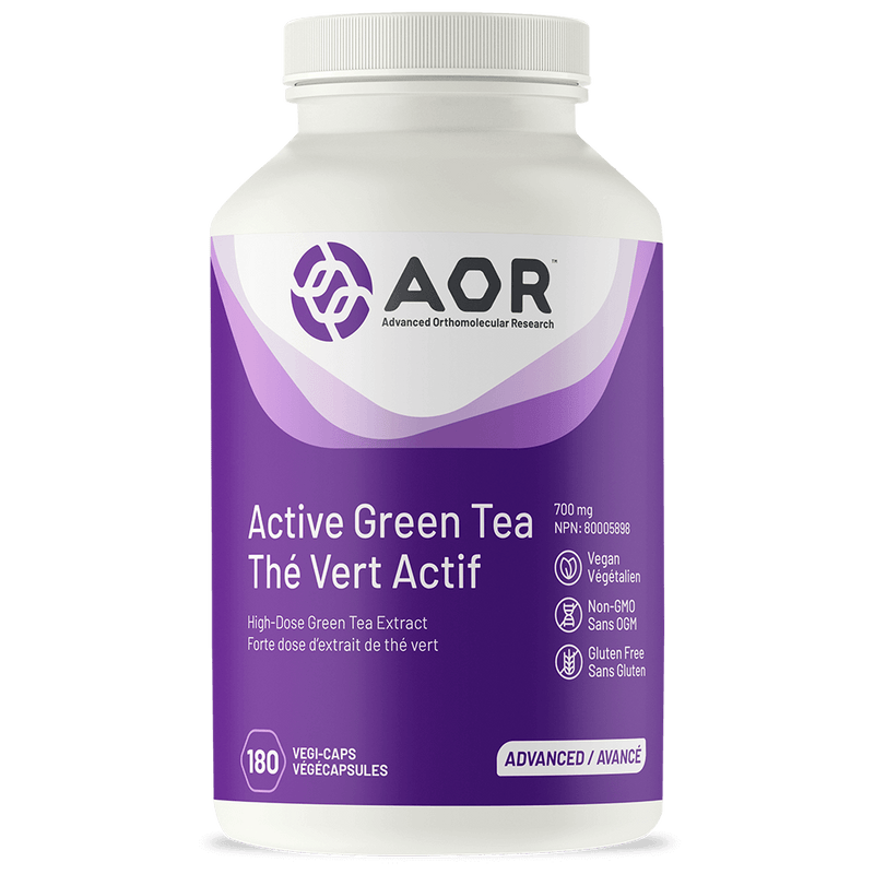 AOR Active Green Tea 700 mg VCaps Image 1