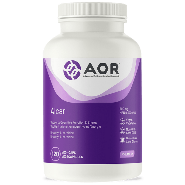 AOR Alcar 500 mg 120 VCaps Image 1