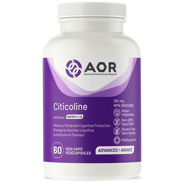 AOR Citicoline 284 mg 60 VCaps Image 1