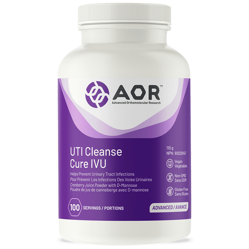 AOR UTI Cleanse Cure IVU Cranberry Juice Powder with D-Mannose Image 2