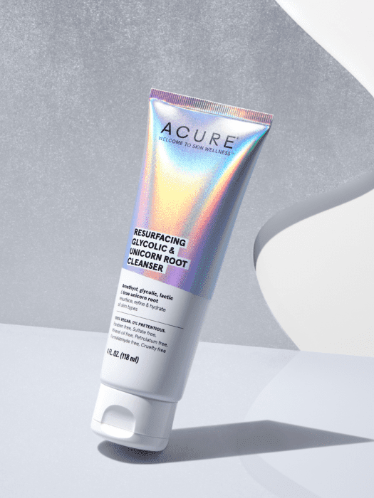 Acure Resurfacing Glycolic & Unicorn Root Cleanser 118 mL Image 2