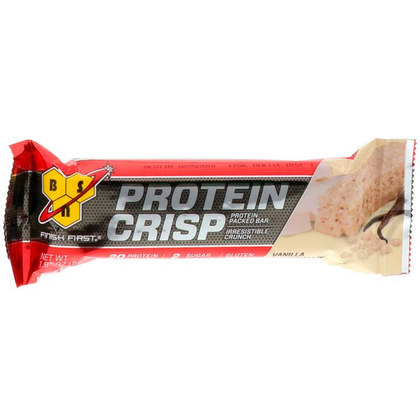 BSN Protein Crisp Bars - Vanilla Marshmallow Image 1