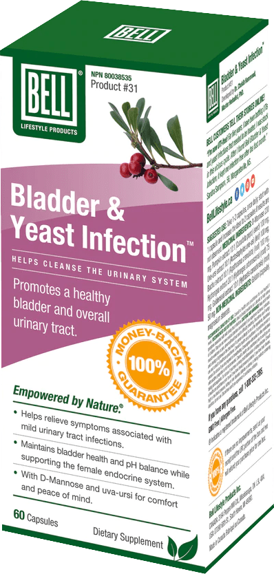 Bell #31 Bladder & Yeast Infection 60 Capsules Image 1