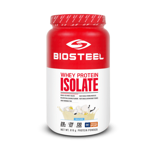 BioSteel Natural Whey Protein Isolate - Vanilla Image 1