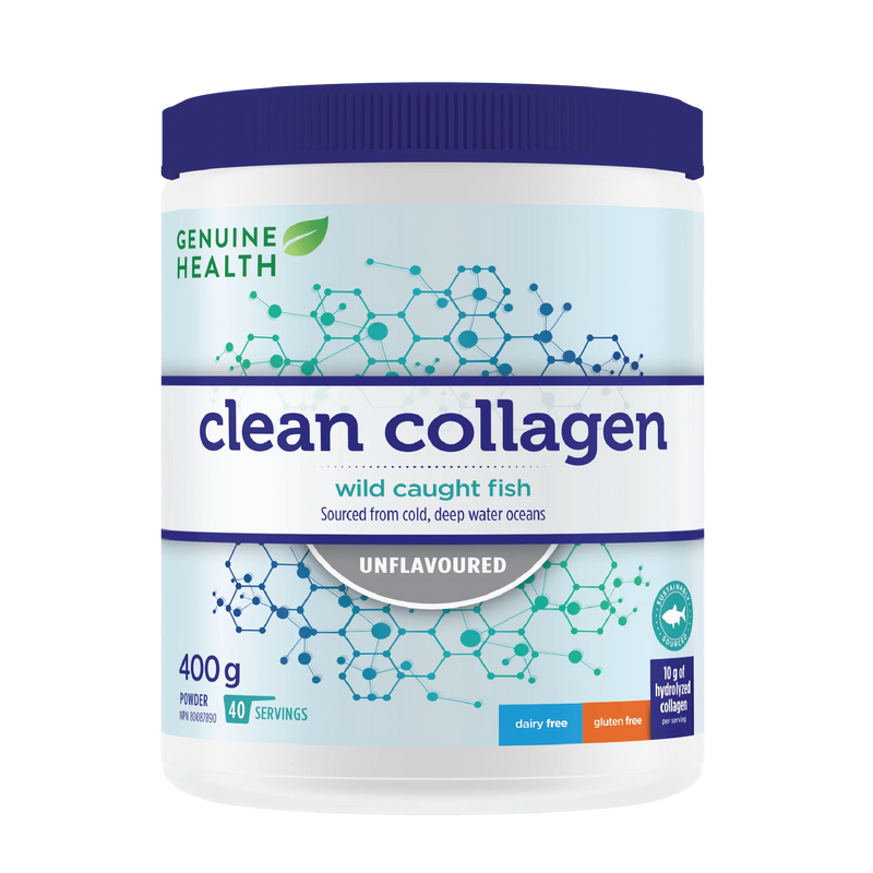 Genuine Health Marine Clean Collagen Powder - Unflavoured