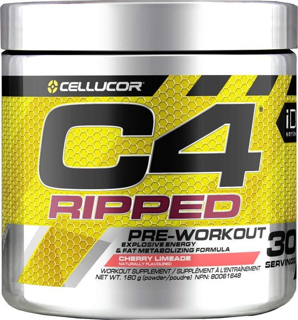 Cellucor C4 Ripped Pre-Workout - Cherry Limeade 180 g Image 1