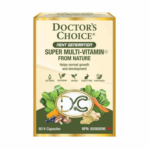 Doctor's Choice Next Generation Super Multi-Vitamin From Nature (60 VCaps)