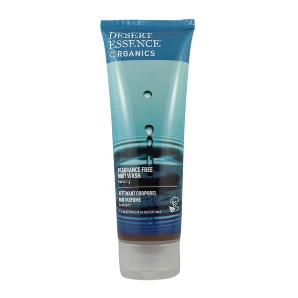 Desert Essence Fragrance Free Body Wash 237 mL Image 1