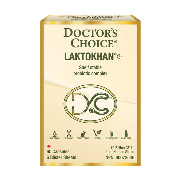 Doctor's Choice Laktokhan Shelf Stable 60 Capsules Image 1