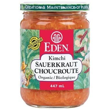 Eden Foods Organic Kimchi Sauerkraut 447 mL Image 1