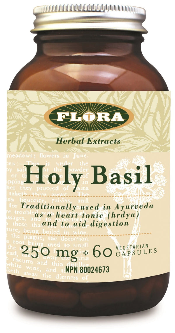 Flora Holy Basil 250 mg 60 VCaps Image 1