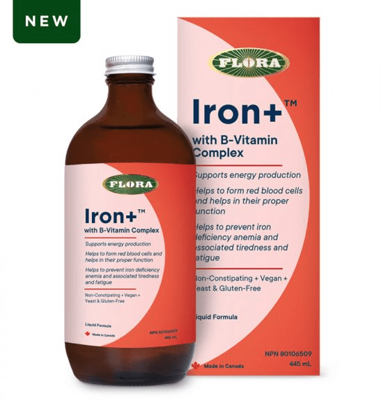 Flora Iron+ with B-Vitamin Complex Image 3