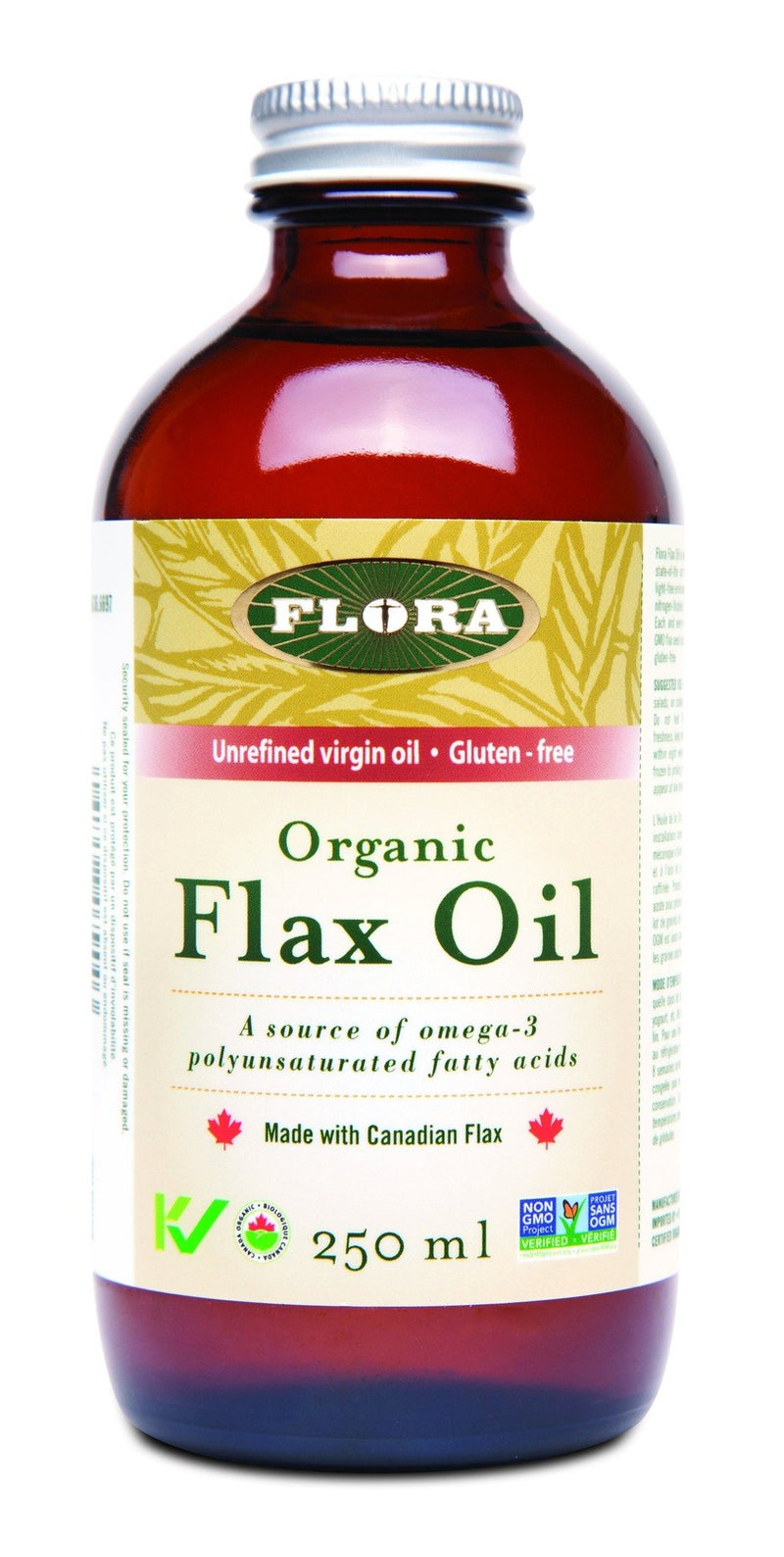 Flora Organic Flax Oil Image 2