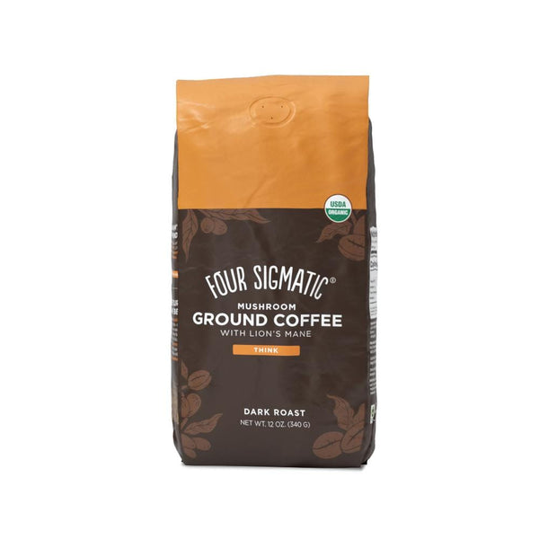 Four Sigmatic Mushroom Ground Coffee with Lion's Mane - Dark Roast 340 g Image 1