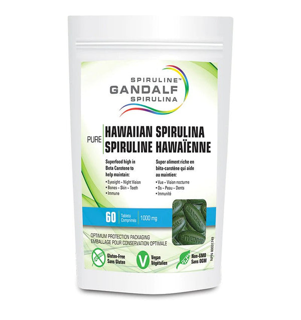 Gandalf Hawaiian Spirulina 1000 mg Tablets Image 1
