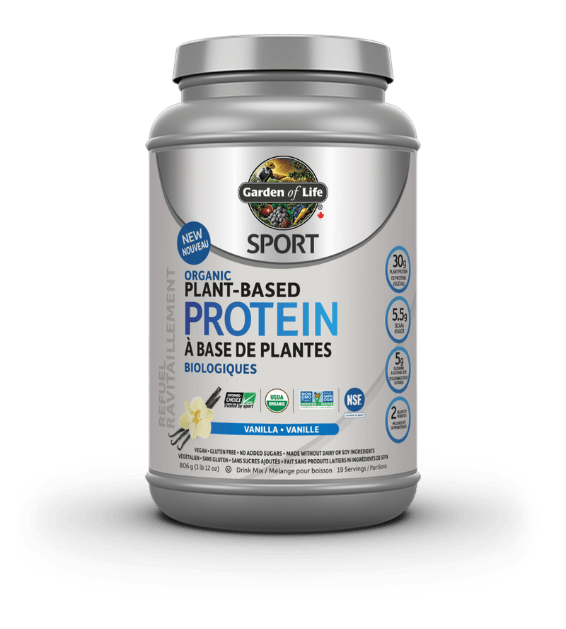 Garden of Life Sport Organic Plant-Based Protein - Vanilla 806 g Image 1