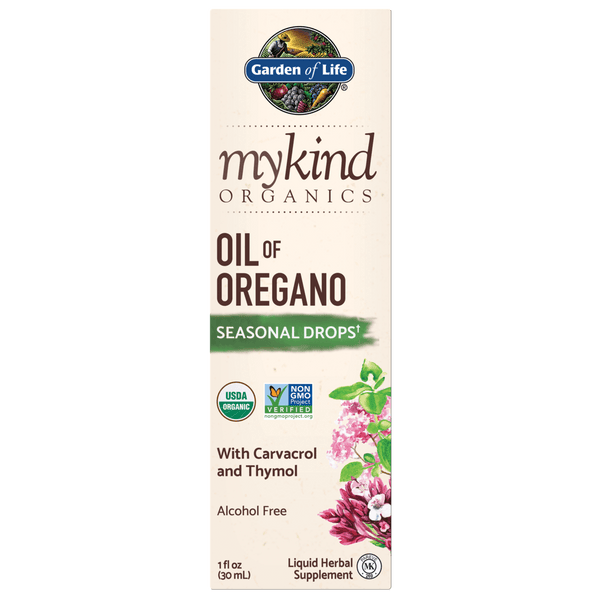 Garden of Life mykind Organics Oregano Drops 30 mL Image 1