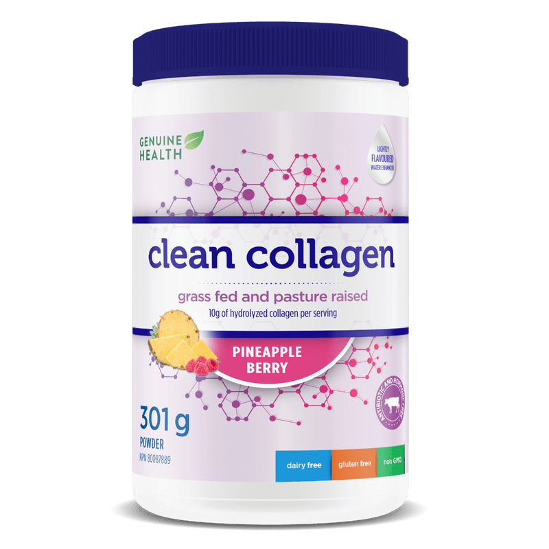 Genuine Health Clean Collagen - Pineapple Berry Image 2