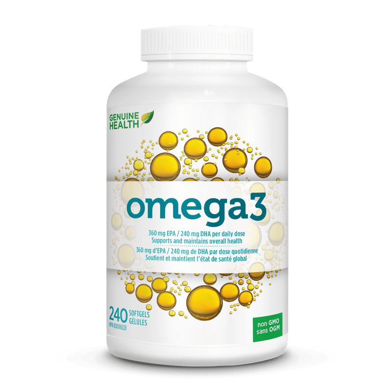 Genuine Health Omega3 Softgels Image 1