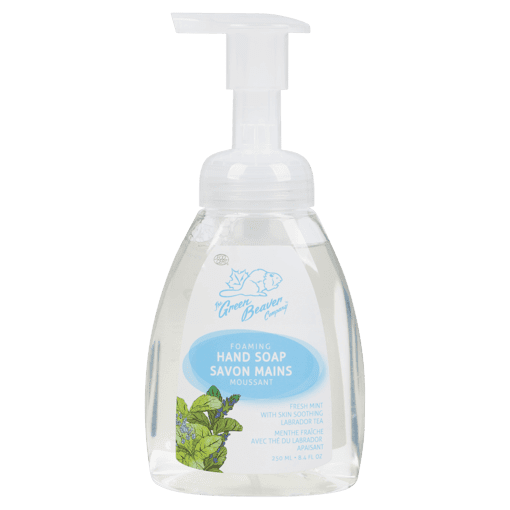 Green Beaver Foaming Hand Soap - Fresh Mint 250 mL Image 1