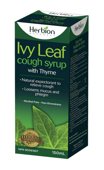 Herbion Naturals Ivy Leaf Cough Syrup with Thyme 150 mL Image 2