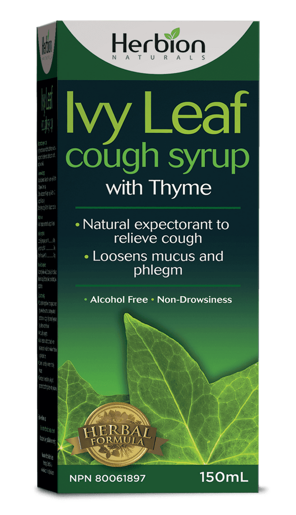 Herbion Naturals Ivy Leaf Cough Syrup with Thyme 150 mL Image 1