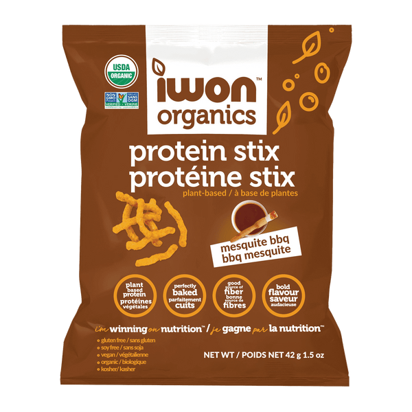 IWON Organics Protein Stix - Mesquite BBQ Image 1