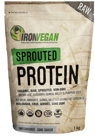 Iron Vegan Sprouted Protein - Unflavoured Image 2