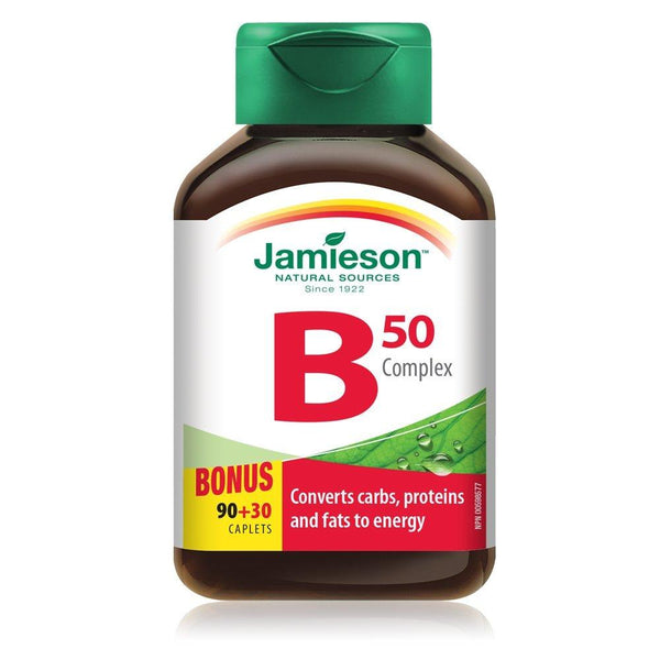 Jamieson B Complex 50 mg 120 Caplets Image 1