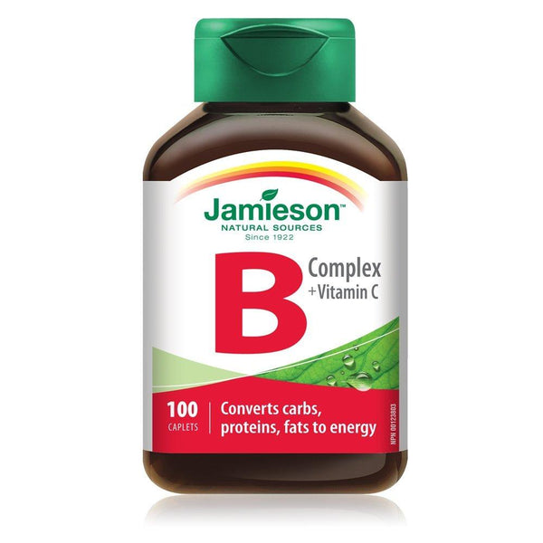Jamieson B Complex + Vitamin C 100 Caplets Image 1