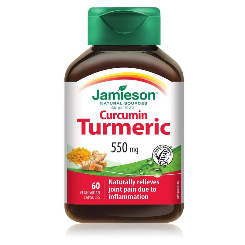 Jamieson Curcumin Turmeric 550 mg VCaps Image 2