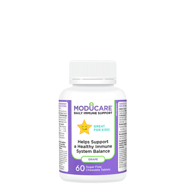 Kidstar Moducare Daily Immune Support - Grape 60 Chewable Tablets Image 1