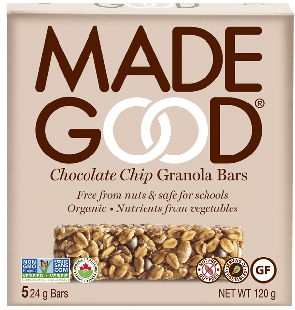 Made Good Chocolate Chip Granola Bars Box of 5 Image 1