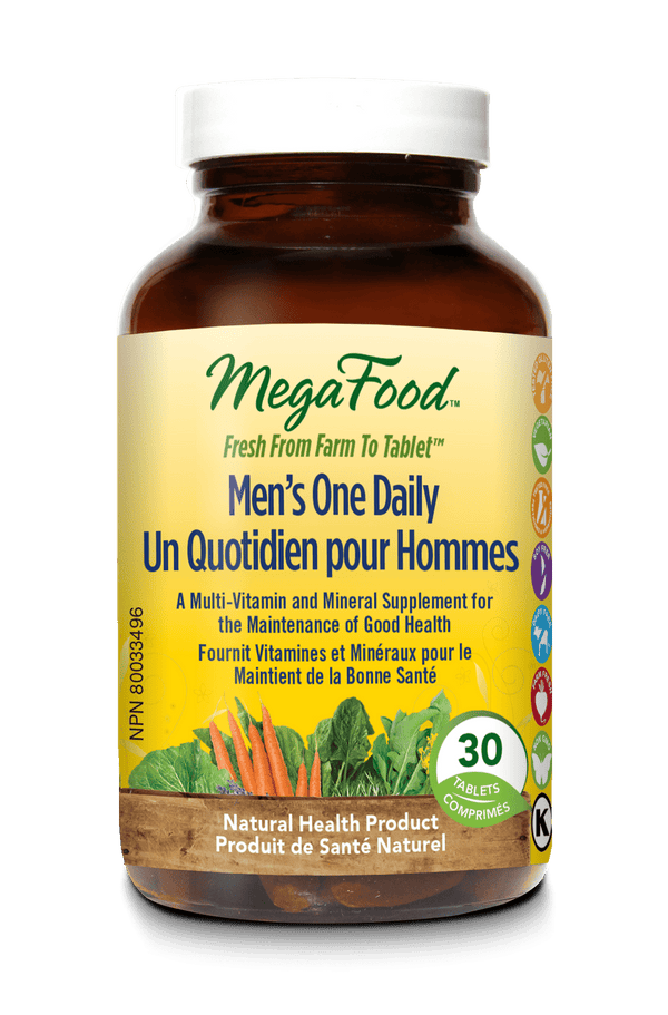MegaFood Men's One Daily Tablets Image 1