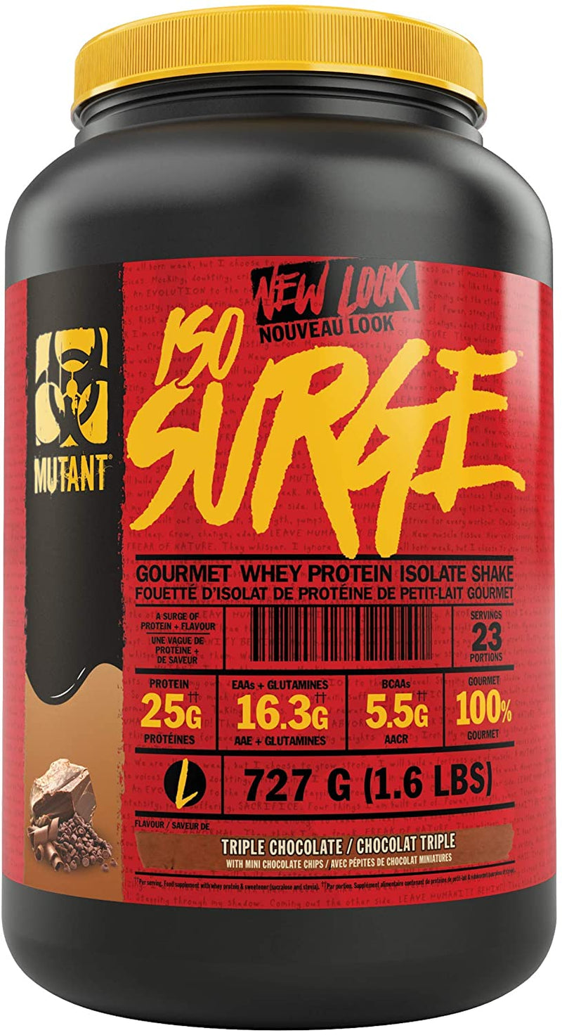 Mutant ISO SURGE Whey Protein Isolate - Triple Chocolate 1.6 lbs Image 1