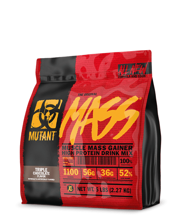 Mutant MASS High Protein Drink Mix - Triple Chocolate 5 lbs Image 1